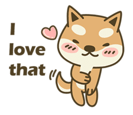 Shiba Inu(Shiba-Dog) Little Butt(cute) sticker #5992525