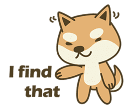 Shiba Inu(Shiba-Dog) Little Butt(cute) sticker #5992535