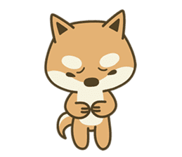 Shiba Inu(Shiba-Dog) Little Butt(cute) sticker #5992540