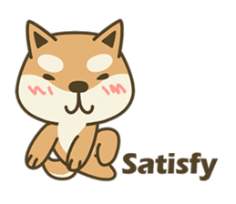Shiba Inu(Shiba-Dog) Little Butt(cute) sticker #5992546