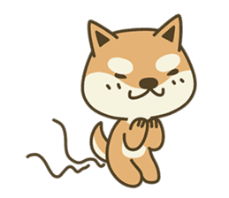 Shiba Inu(Shiba-Dog) Little Butt(cute) sticker #5992552