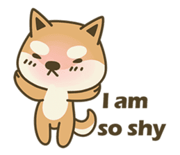 Shiba Inu(Shiba-Dog) Little Butt(cute) sticker #5992554