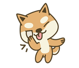 Shiba Inu(Shiba-Dog) Little Butt(cute) sticker #5992557
