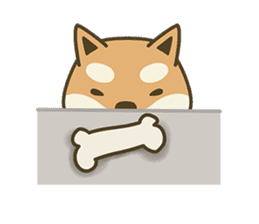 Shiba Inu(Shiba-Dog) Little Butt(cute) sticker #5992558