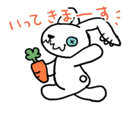 All days funny bunny! sticker #5992761