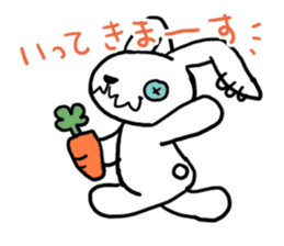 All days funny bunny! sticker #5992761