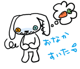 All days funny bunny! sticker #5992764