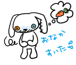 All days funny bunny! sticker #5992764
