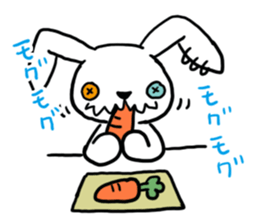All days funny bunny! sticker #5992765