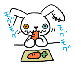 All days funny bunny! sticker #5992765