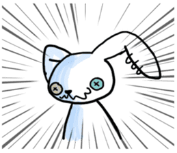 All days funny bunny! sticker #5992769