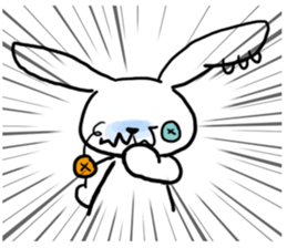 All days funny bunny! sticker #5992770