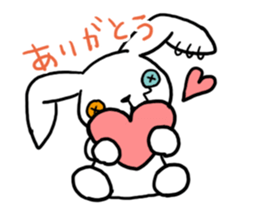 All days funny bunny! sticker #5992776