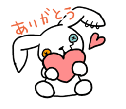 All days funny bunny! sticker #5992776