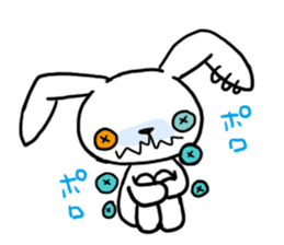 All days funny bunny! sticker #5992780