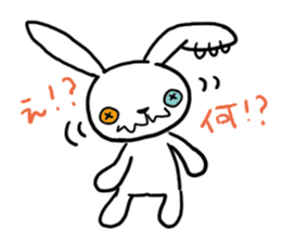 All days funny bunny! sticker #5992781