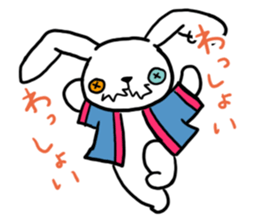 All days funny bunny! sticker #5992784