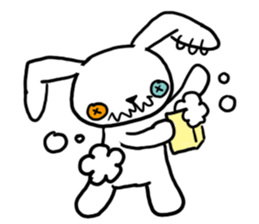 All days funny bunny! sticker #5992789