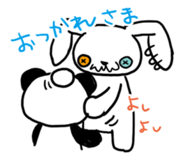 All days funny bunny! sticker #5992797