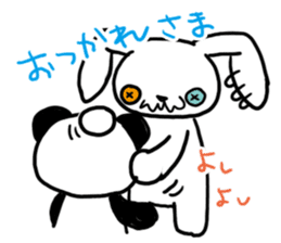 All days funny bunny! sticker #5992797