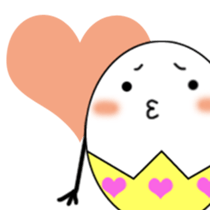 Egg to support  2 sticker #5992964