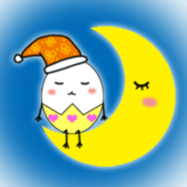 Egg to support  2 sticker #5992999