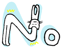 White cat "Sabao Mr." sticker #5993637