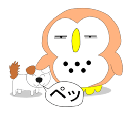 Fuku-chan 2. (owl) sticker #5993643