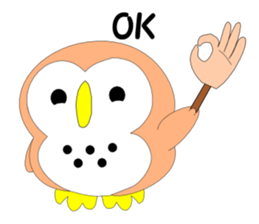 Fuku-chan 2. (owl) sticker #5993645