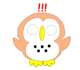 Fuku-chan 2. (owl) sticker #5993647