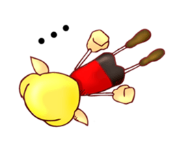 little boy cartoon sticker #5994682