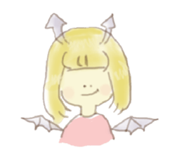 Loose angel and devil sticker #5994841