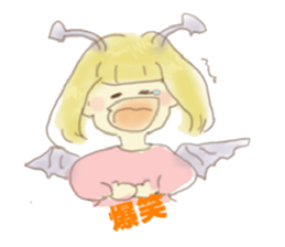 Loose angel and devil sticker #5994853