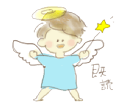 Loose angel and devil sticker #5994854