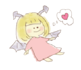 Loose angel and devil sticker #5994855