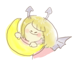 Loose angel and devil sticker #5994857