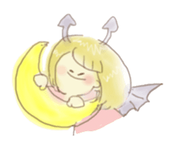 Loose angel and devil sticker #5994857