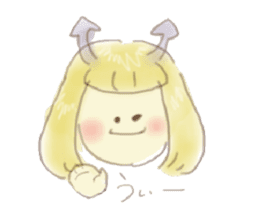 Loose angel and devil sticker #5994859