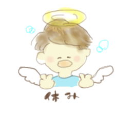 Loose angel and devil sticker #5994860