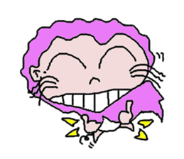 Crazy new girl sticker #5994922