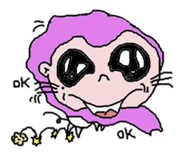 Crazy new girl sticker #5994925