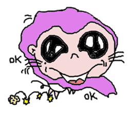 Crazy new girl sticker #5994925