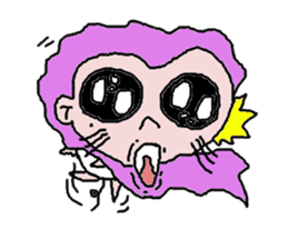 Crazy new girl sticker #5994926