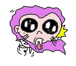 Crazy new girl sticker #5994926