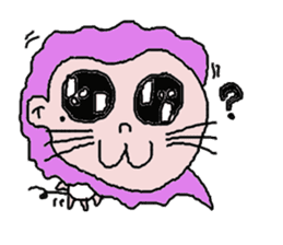 Crazy new girl sticker #5994933