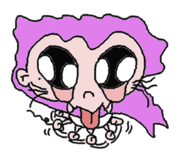 Crazy new girl sticker #5994942