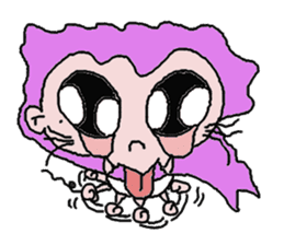 Crazy new girl sticker #5994942