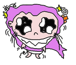 Crazy new girl sticker #5994943