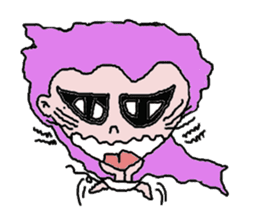 Crazy new girl sticker #5994950