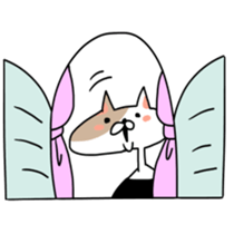 Ennui cat sticker #5995229